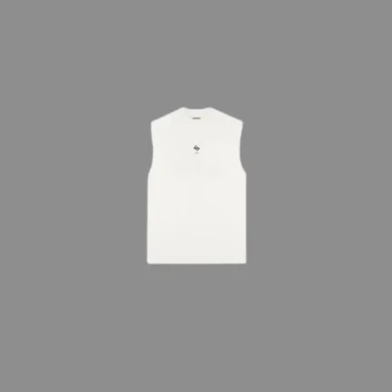 247 Oversized Tank Flat White