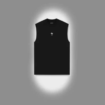 247 Oversized Tank Jet Black