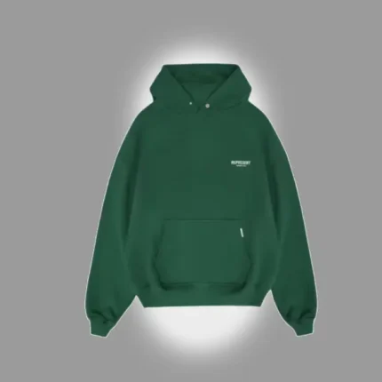 Green Represent Hoodie