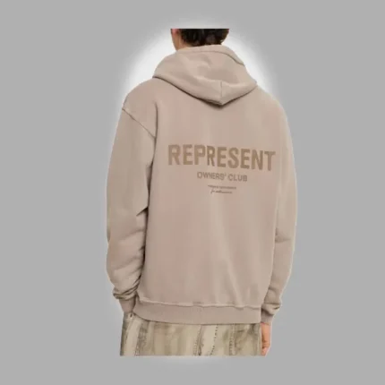 Men Owners Club Logo Cotton Hoodie (1)