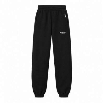 PATRON OF THE CLUB SWEATPANT BLACK front view