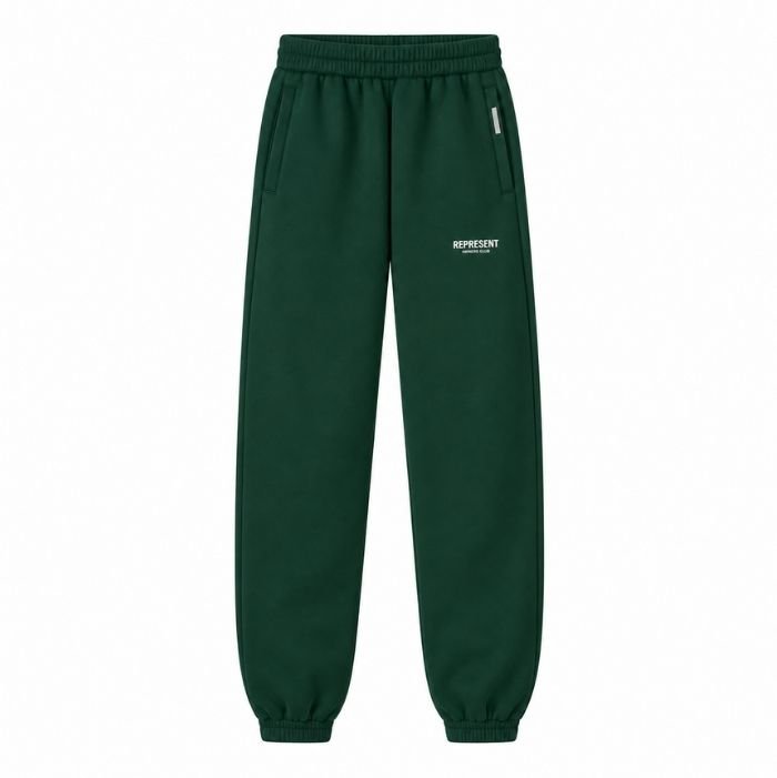 PATRON OF THE CLUB SWEATPANT FOREST GREEN Front View PATRON OF THE CLUB SWEATPANT FOREST GREEN front view
