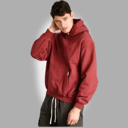 REPRESENT Blank Hoodie Vintage Red Hoodies Sweatshirts (1)