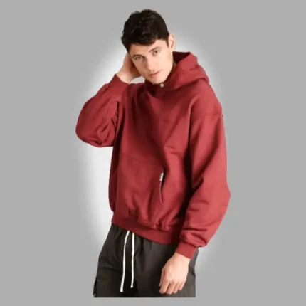 REPRESENT Blank Hoodie Vintage Red Hoodies Sweatshirts