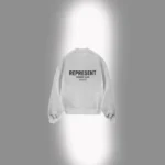 REPRESENT OWNERS CLUB SWEATER ASH GREY (1)