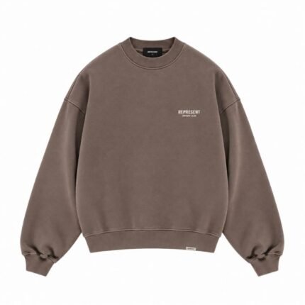 Represent Owners Club Sweater FOG front view