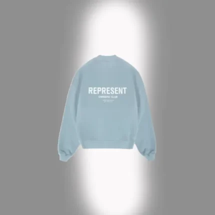 REPRESENT OWNERS CLUB SWEATER POWER BLUE (1)