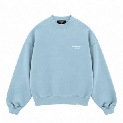 REPRESENT OWNERS CLUB SWEATER POWER BLUE front view