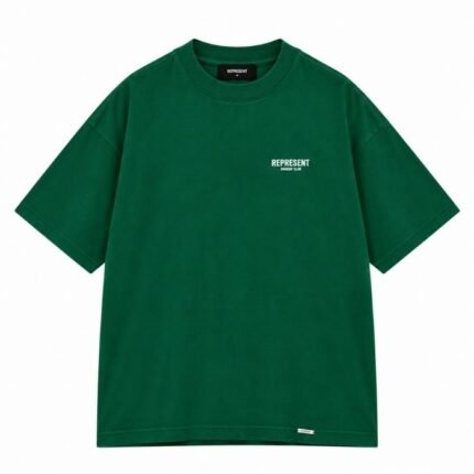 Represent Green T Shirt front view