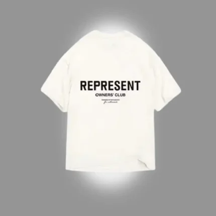 Represent White T Shirt