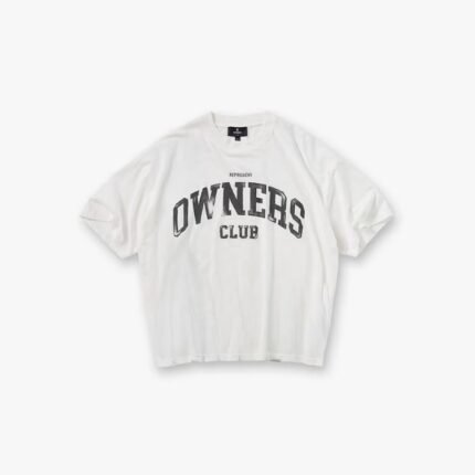 Represent Owners Club T-Shirt White front view