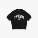 Represent Owners Club T-Shirt Black front view