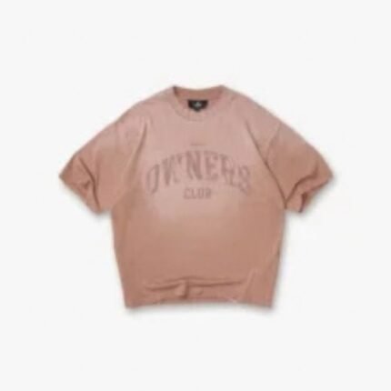 Represent Owners Club T-Shirt Brown Front ViewRepresent Owners Club T-Shirt Brown Front View