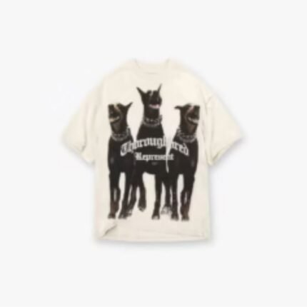 Represent Thoroughbred T-Shirt White front view