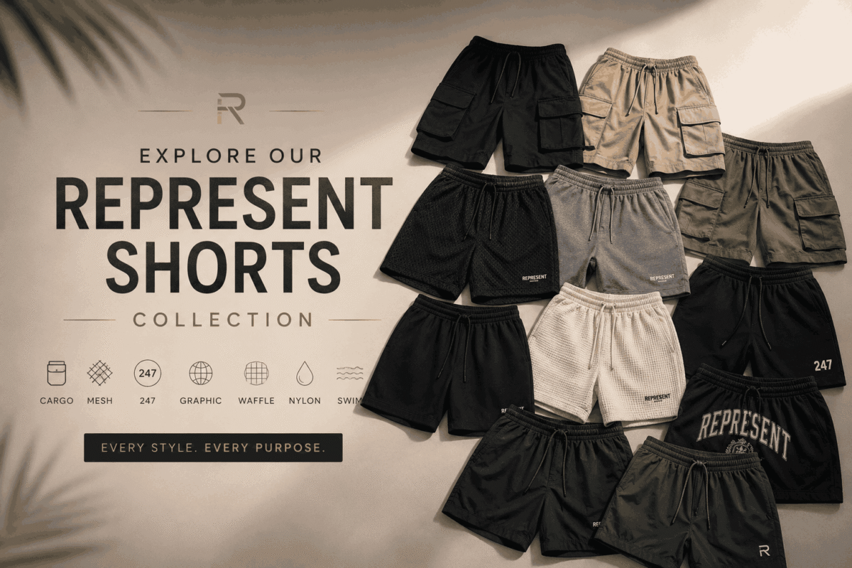 Explore Our Represent Shorts Collection