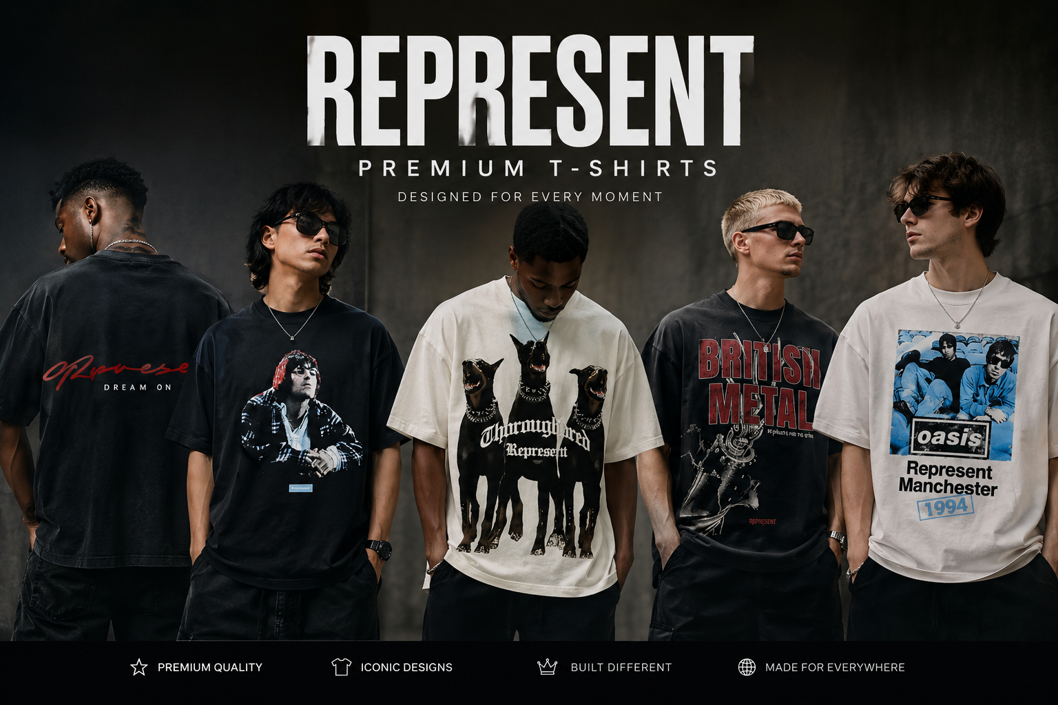 Represent T Shirts