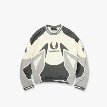 Represent X Belstaff Long Sleeve Racing T Shirt