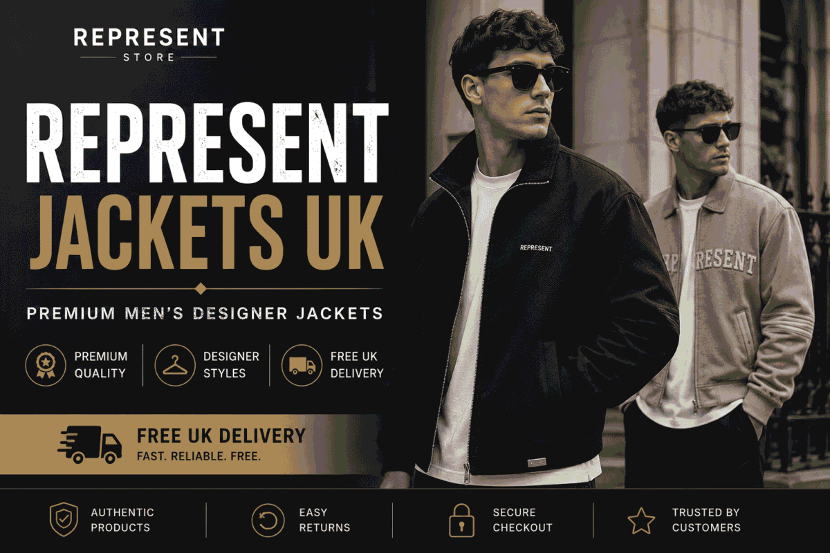 Represent Jackets UK – Premium Men's Designer Jackets with Free UK Delivery