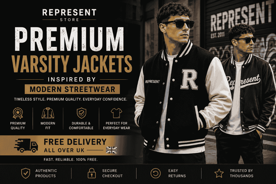 Premium Varsity Jackets Inspired by Modern Streetwear | Free UK Delivery