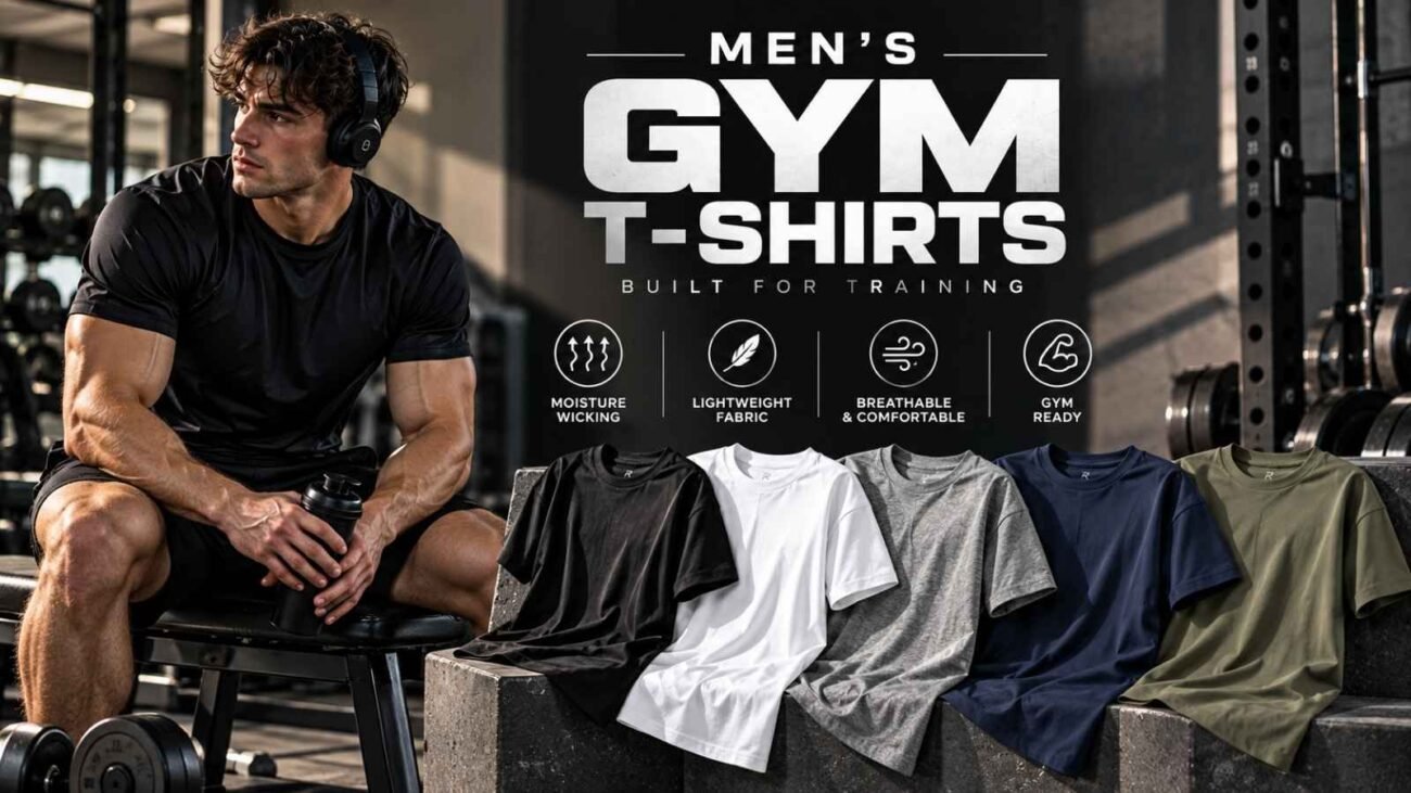 Men's Gym T-Shirts for UK Fitness and Training