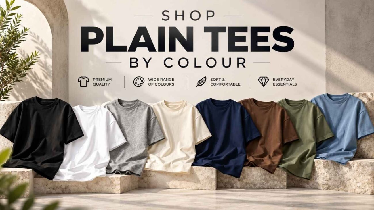 Plain & Essential T-Shirts 2 Shop Plain Tees by Colour at Represent Store UK