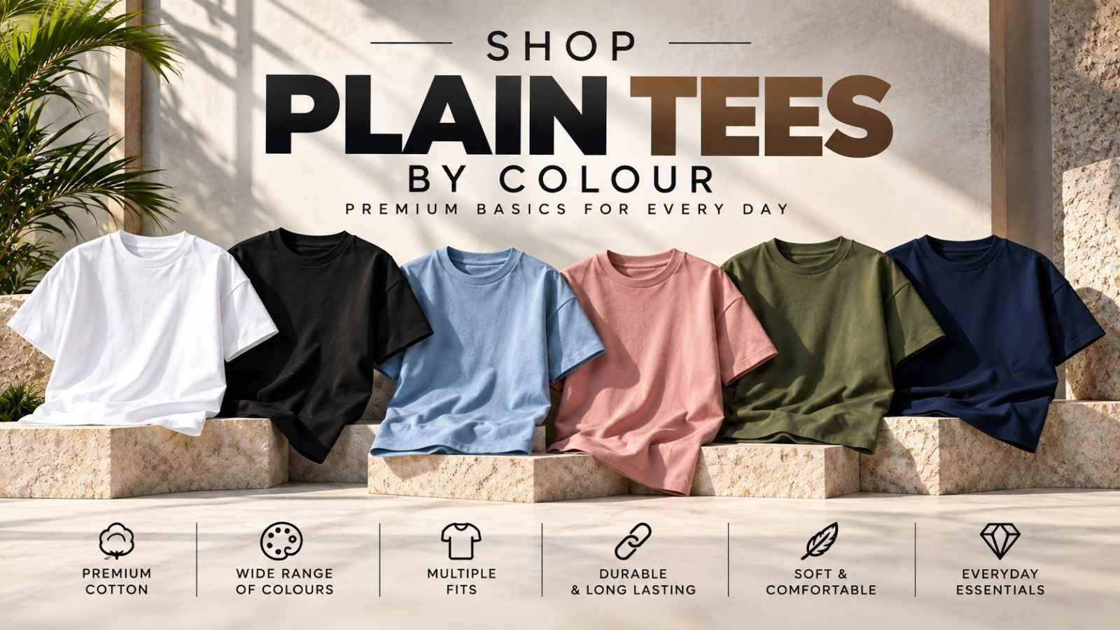 Plain & Essential T-Shirts image view
