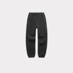 Black cargo pants front view