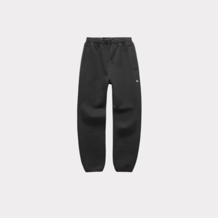 Black cargo pants front view