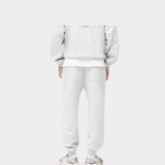 Grey Sweatpants back view showing the rear fit, waistband and pocket details.