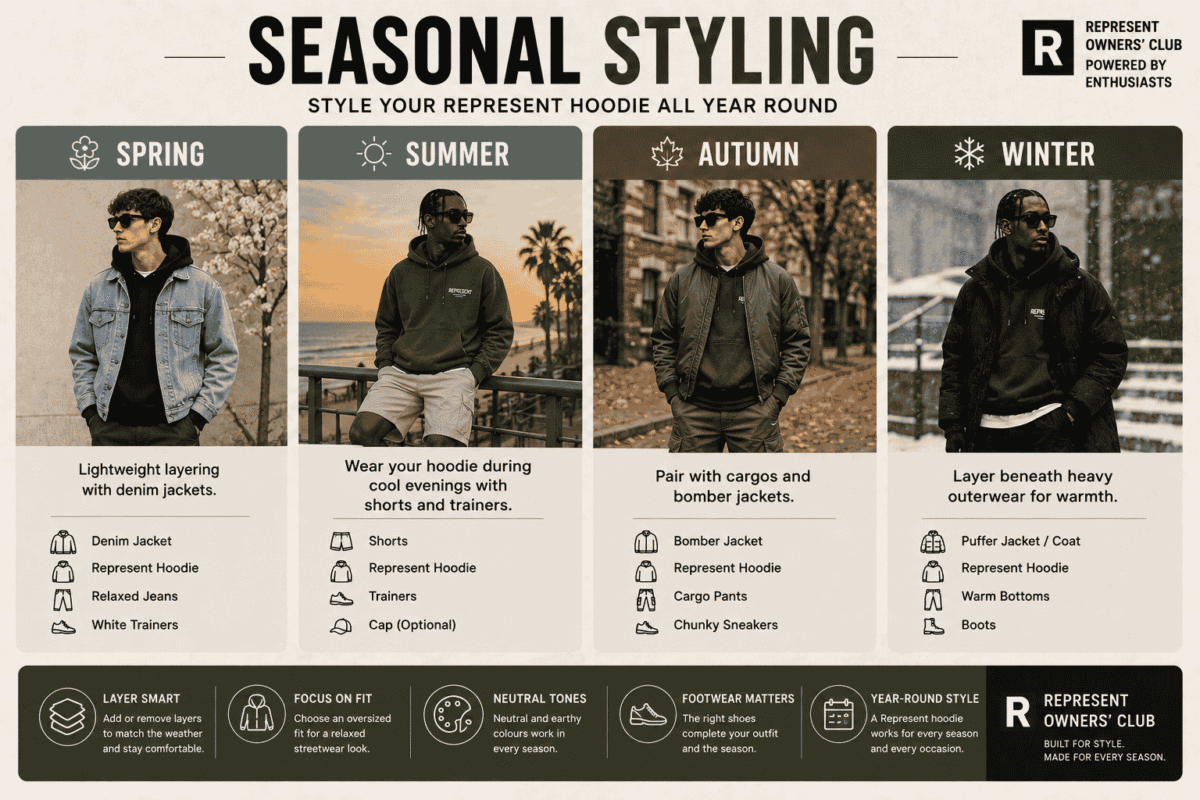 How to Style a Represent Hoodie