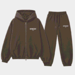 Mocha Represent Tracksuit front view.