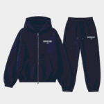Navy Represent Tracksuit – Front View.