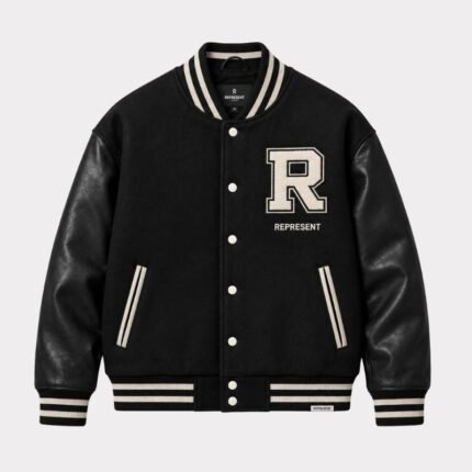 Represent Varsity Jackets front view