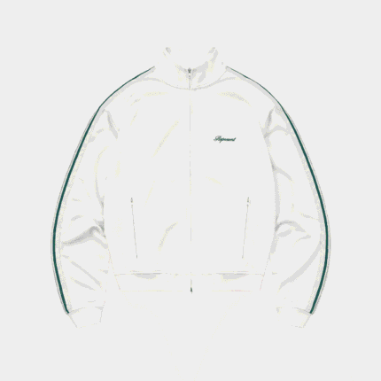 Represent Track Star Jacket White front view for men