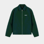 Represent Coach Jacket Green front view for men