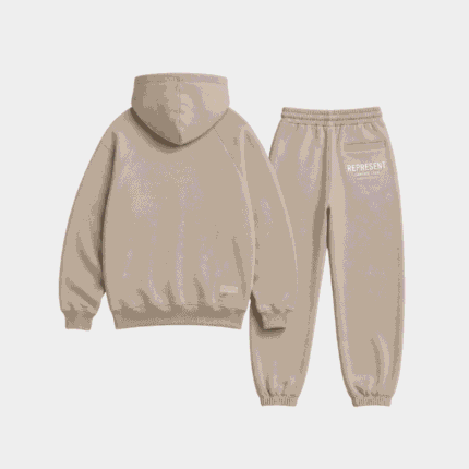 Owners Club Stone Tracksuit back view.