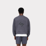 Men's designer sweatshirt back view