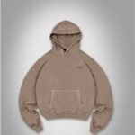 Represent Hoodie Brown front view
