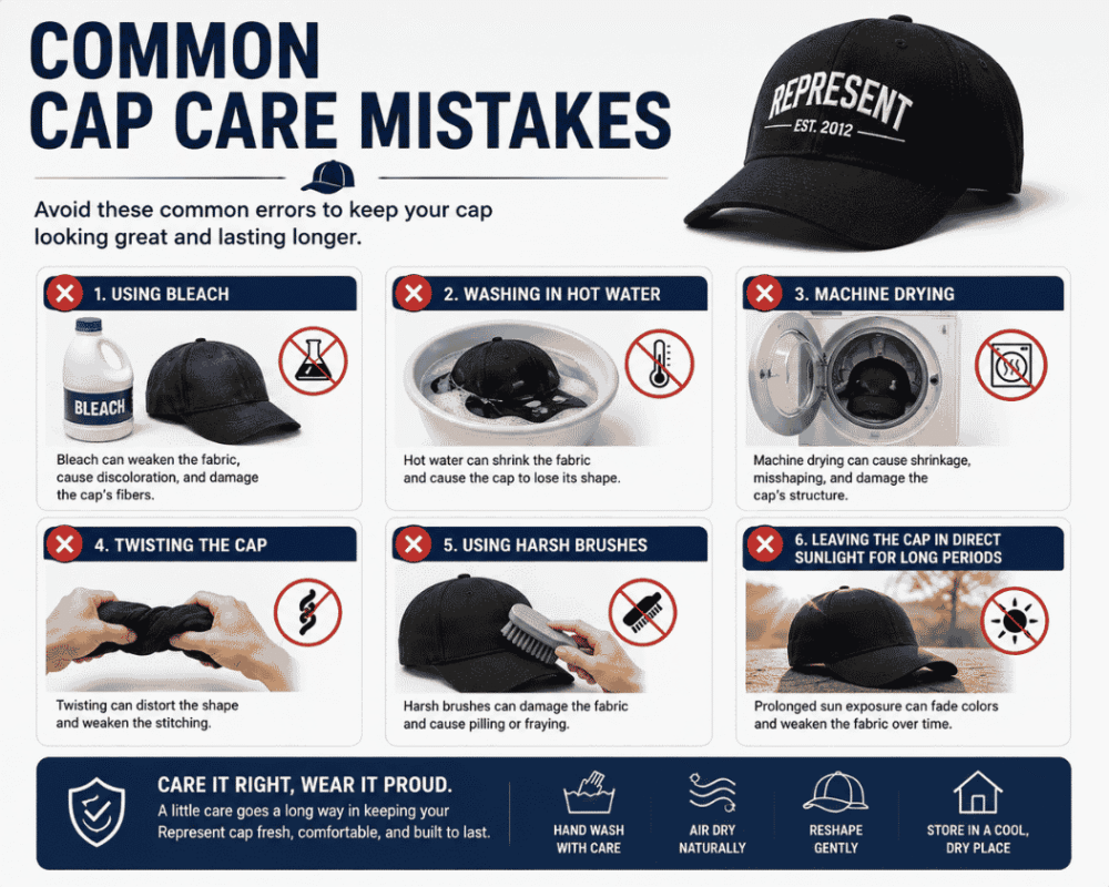 Common Cap Care Mistakes – Protect Your Represent Cap