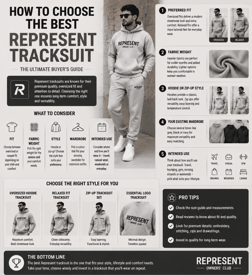 How to Choose the Best Represent Tracksuit – Ultimate Buying Guide