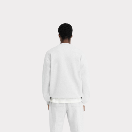 Men's oversized sweatshirt back view