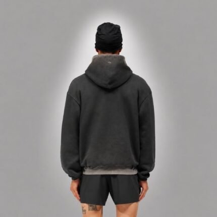Represent Graphic Hoodies back view showing detailed graphic artwork and streetwear design