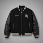 Represent Mens Varsity Jackets front view