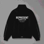 Represent Sweatshirt Zip Up Men back view