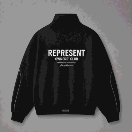 Represent Sweatshirt Zip Up Men back view