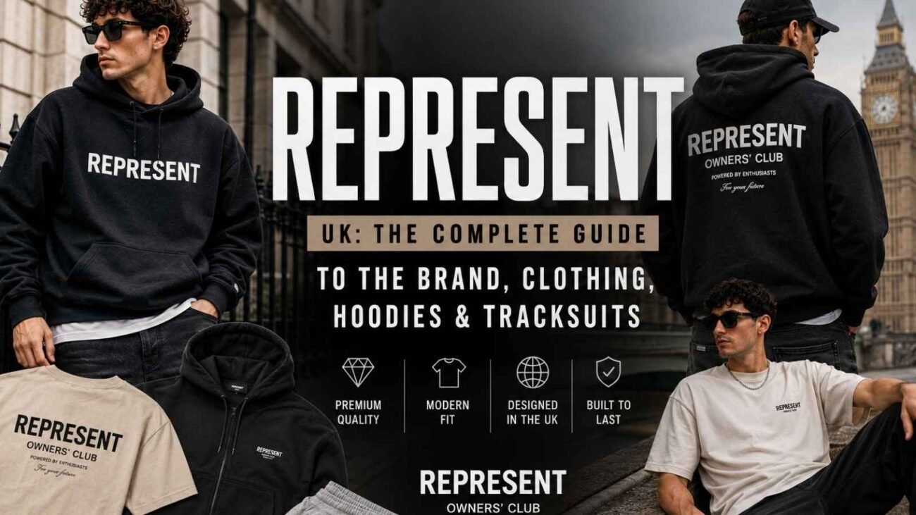 Represent UK clothing featuring hoodies and tracksuits