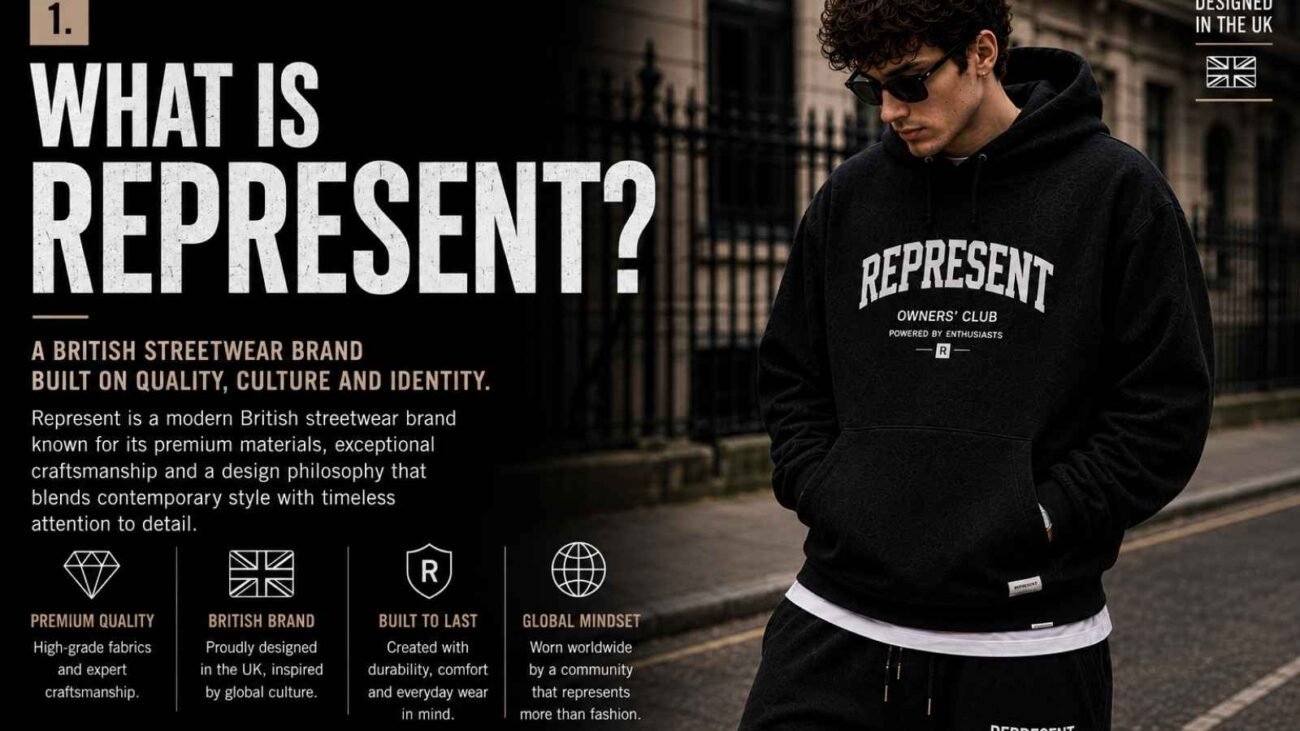 What is Represent British streetwear brand and clothing