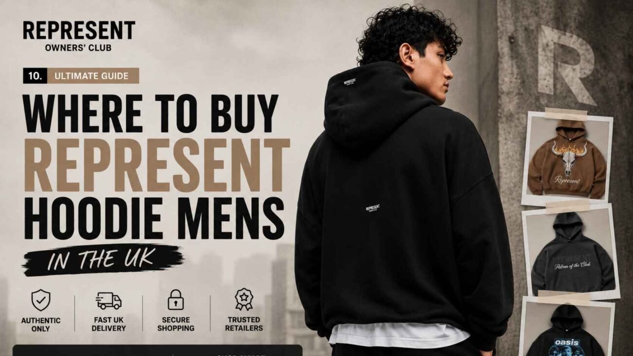 Where to buy Represent Hoodie Mens in the UK from trusted retailers