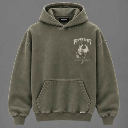 Represent Bullterrier Hoodie front view