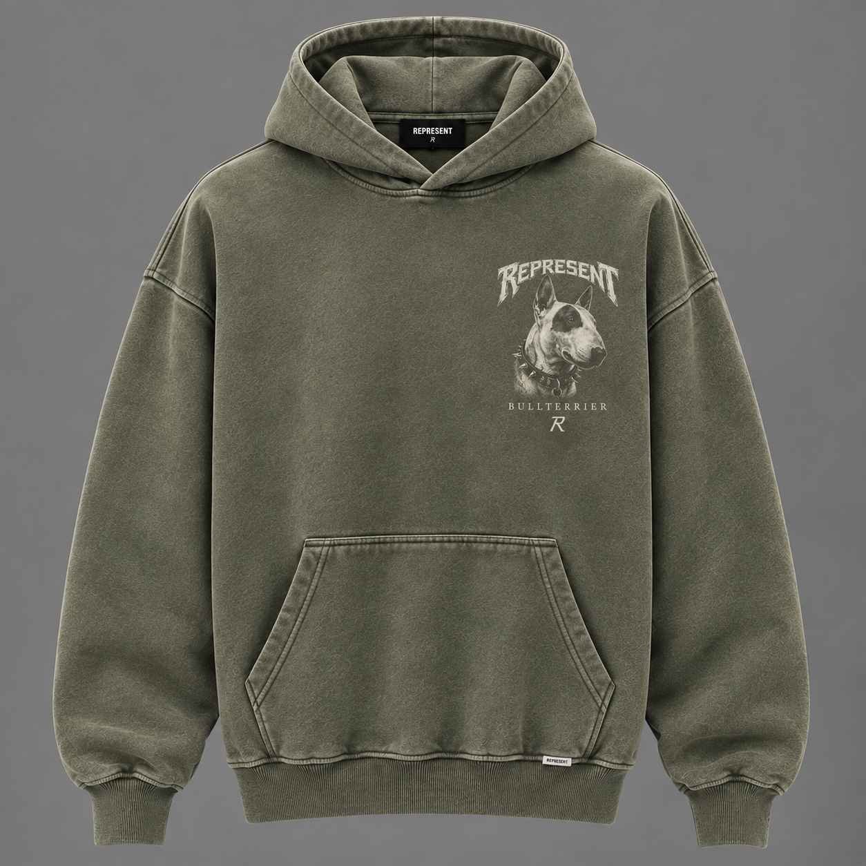 Represent Bullterrier Hoodie Front Represent Bullterrier Hoodie front view